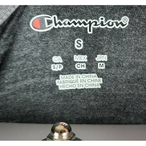 Missouri Mizzou Tigers T-Shirt Mens Size Small Long Sleeve Gray Tee Champion - Picture 3 of 6